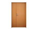 UL listed 20min 45min 90min fire rated fireproof single leaf swing wooden door for safety